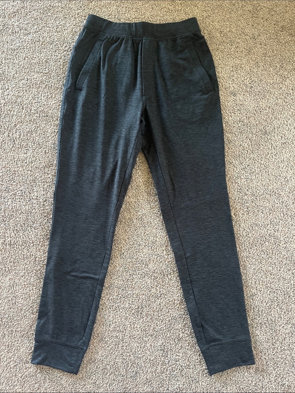 GAIAM Men's Charcoal Heather Jogger Pants